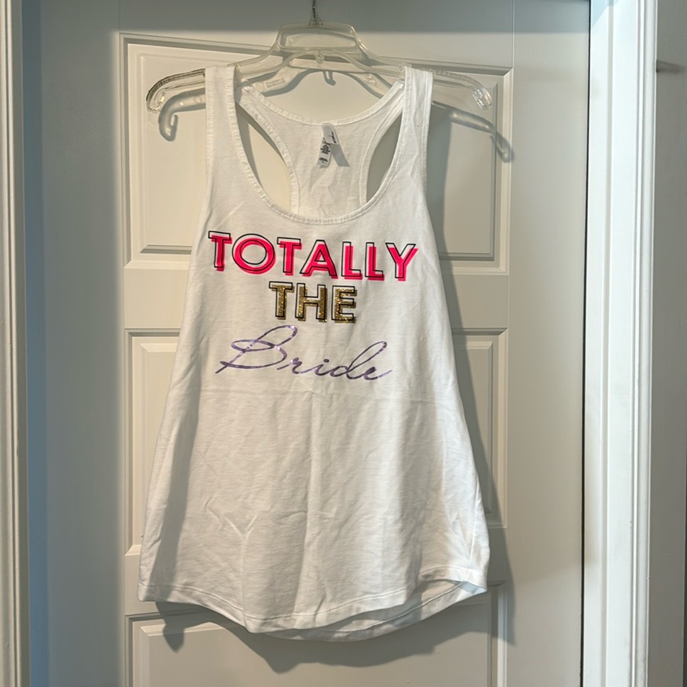 Bride tank top. Worn once